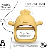 Infatot Teething Mittens Mango Silicone Baby Teether Glove 0-6 Months view 6