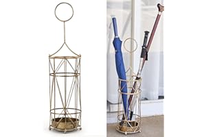 HLQMFHT Umbrella Holder,Umbrella Rack for Entryway,Walking Stick and Umbrella Storage,Home, Office Decor