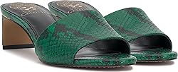 Vince Camuto Women's Linanna Heeled Sandal, Emerald