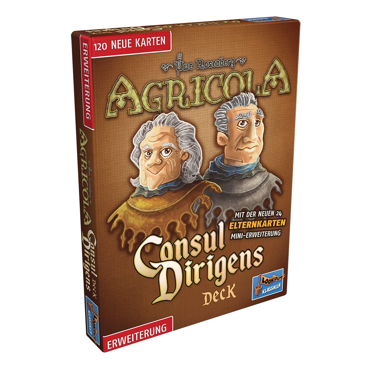Lookout, Agricola Consul Conducting Deck, Expansion, Connoisseur Game, Board Game, 1-4 Players, From 12+ Years, 90 Minutes, German