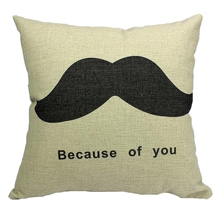 Amazon Com Cotton Linen Decorative Throw Pillow Covers Black