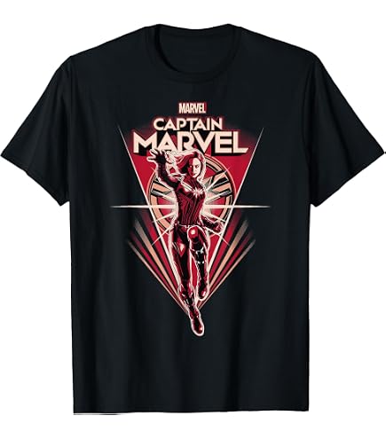 Amazon.com: Marvel Studios The Marvels Official Movie Logo T-Shirt