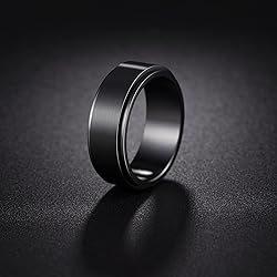 Udolfly Mens Fidget Rings Anxiety Rings for Men