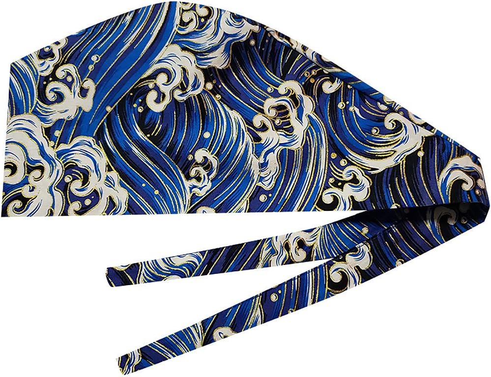 Surgical Cap Scrub Cap Medical Doctor Nurse Scrub Hat with Reusable Cotton for Women Men