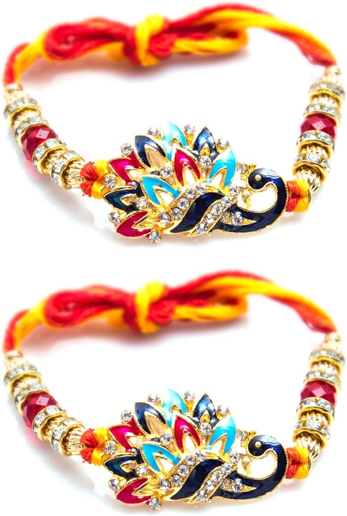 To The NinesElegant Rakhi for Beloved Brother (PACK OF 2)