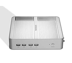 KINGDEL Fanless Mini PC, Powerful Mini Desktop