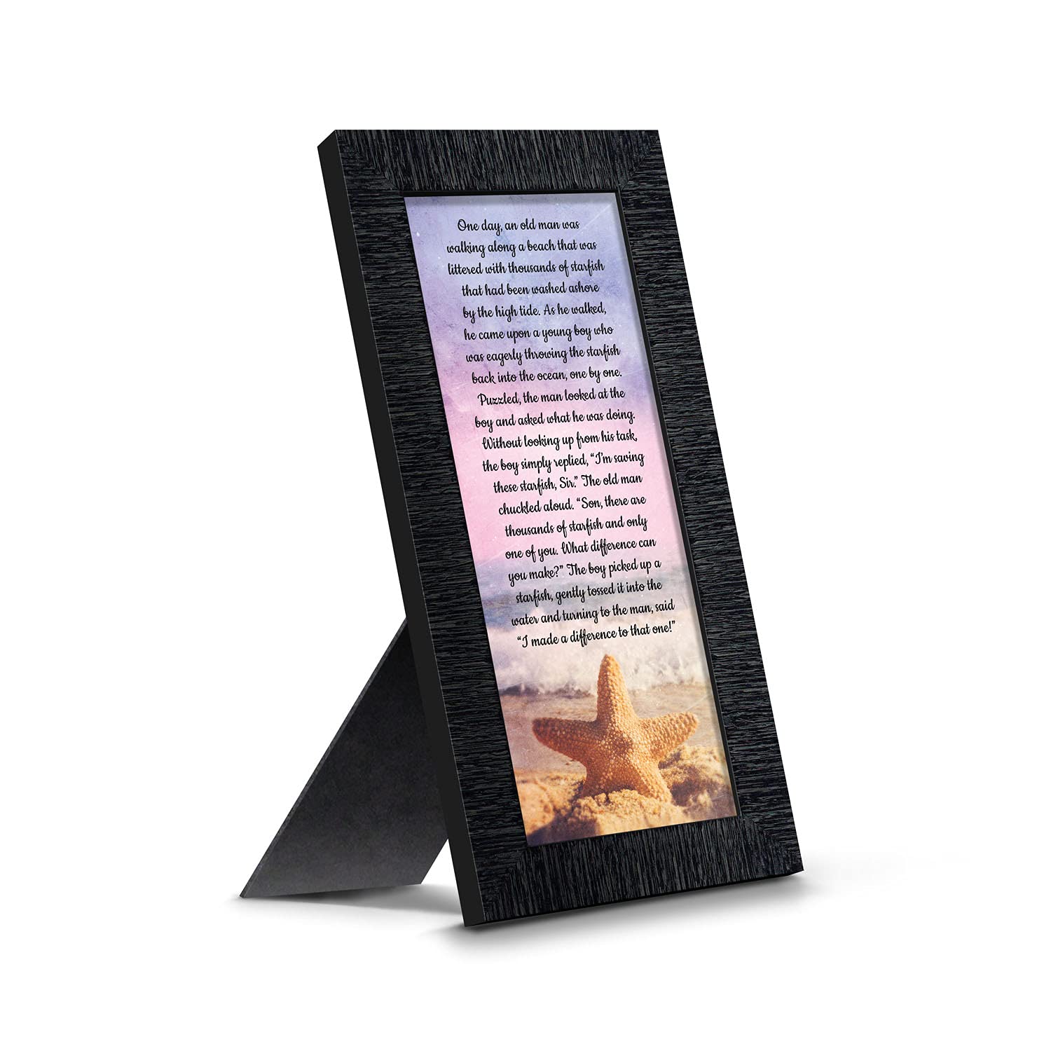 The Starfish Story Teacher Gift, The Legend of The Starfish Wall Decor, Thank You Gifts or Encouragement Gifts, Thinking of You Gifts, Add to Your Thank You Gift Basket, Framed Home Décor 7395CH