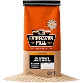 Fairhaven Mill 100% Organic Whole Wheat Bread Flour, Coarse Ground, 5 lbs | USDA Certified, High Protein Flour for Hearty Sourdough, Rustic Artisan Loaves, Sandwich Bread, Rolls, and Pizza Crusts