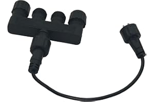 Angelo Décor AD43058W 4-Way Low-Voltage Lighting Splitter