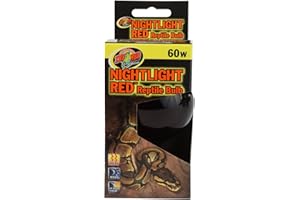Zoo Med Nightlight Red Reptile Bulb - 60 Watt