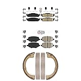 Transit Auto Front Rear Ceramic Disc Brake Pads Kit