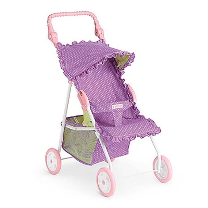 American Girl Bitty Baby Stroller Polka 