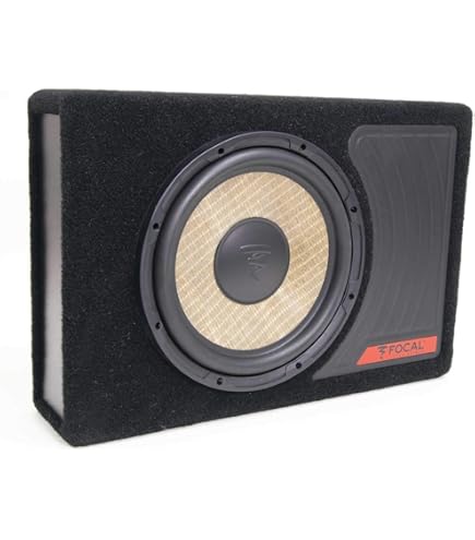 Amazon.com: Focal BOMBABP20 8” Subwoofer in a Band Pass, Amplified