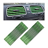 Kewucn 20 PCS Car Air Conditioner Vent Decorative