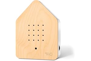 RELAXOUND Original Birdybox Maple - Modern Nature Sound Box - Relaxing Cheerful Bird Concert - Motion Sensor with Sound - Relaxing Tool