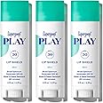 Supergoop! PLAY Lip Shield SPF 30 with Mint - 3 Pack - Hydrating, SPF Lip Balm - Moisturizing Lip Treatment For Dry Cracked Lips - Clean Ingredients & Broad Spectrum UV Protection