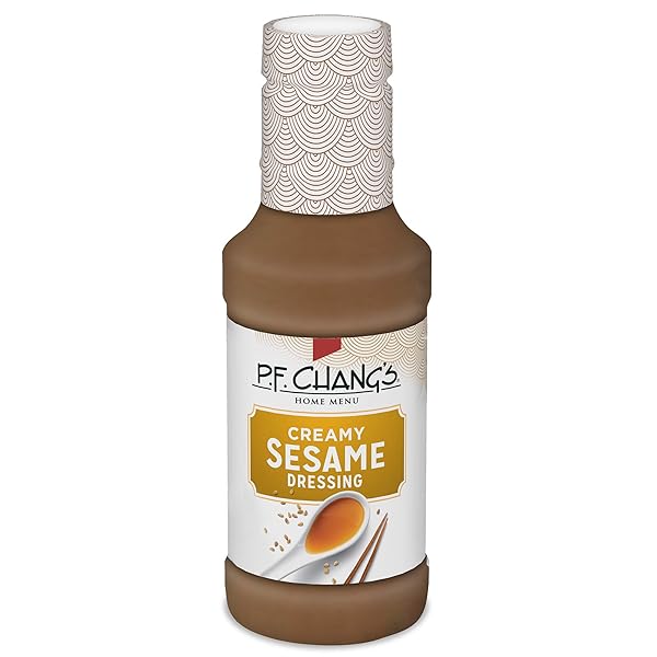 P.F. CHANG’S HOME MENU SALAD DRESSING, CREAMY SESAME...