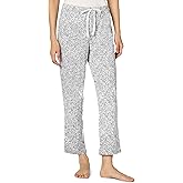 TAHARI Women's Straight Leg Drawstring Pajama Pants with Pockets