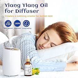 HIQILI Ylang-Ylang Essential Oil, Long-Lasting