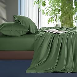 Shilucheng Tencel Sheets 4 Piece, 100% Eucalyptus