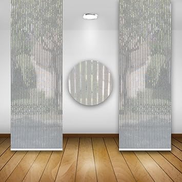 Panneau Japonais Panneau Rideau Largeur 50 Cm Hauteur 260 Cm 1106 Amazon Fr Cuisine Maison