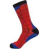 Spider-Man Symbol Webbed Costume Crew Socks