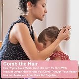 HXMJIED 100 Small Black Soft 2mm Thin No Metal Elastic Hair Ties Women Men view 4