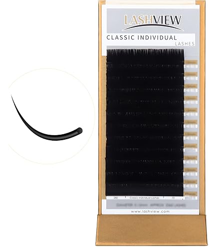 Lashcend、BELIFTY 2本セット Amazon.com: LASHVIEW Silk Mink Fake Eyelash Extensions 0.20