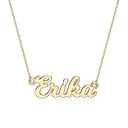 Ursteel Erika Necklace, Custom Name Necklace