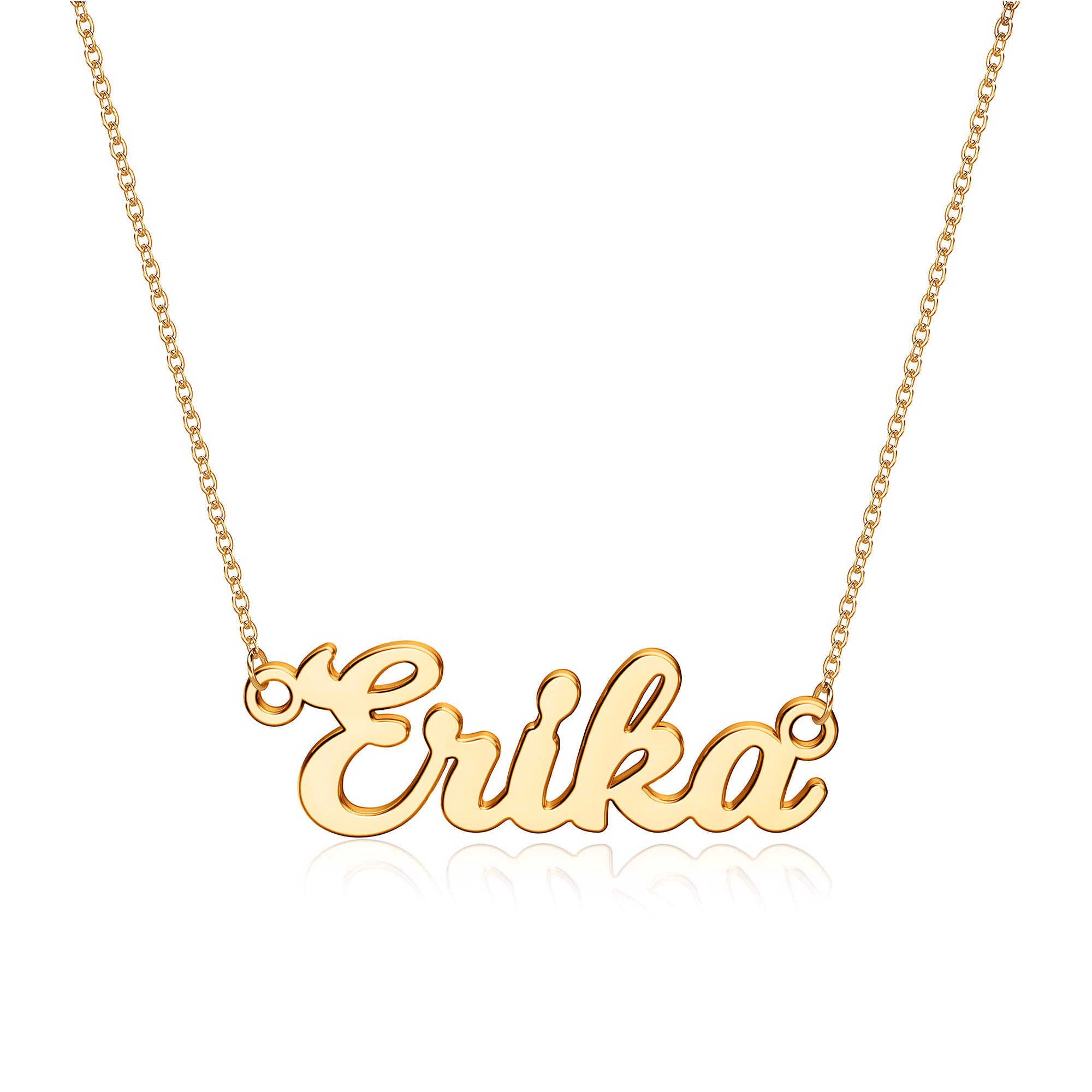 Ursteel Erika Necklace, Custom Name Necklace