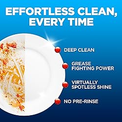 Finish Power Dishwasher Pods, No Pre-Rinse