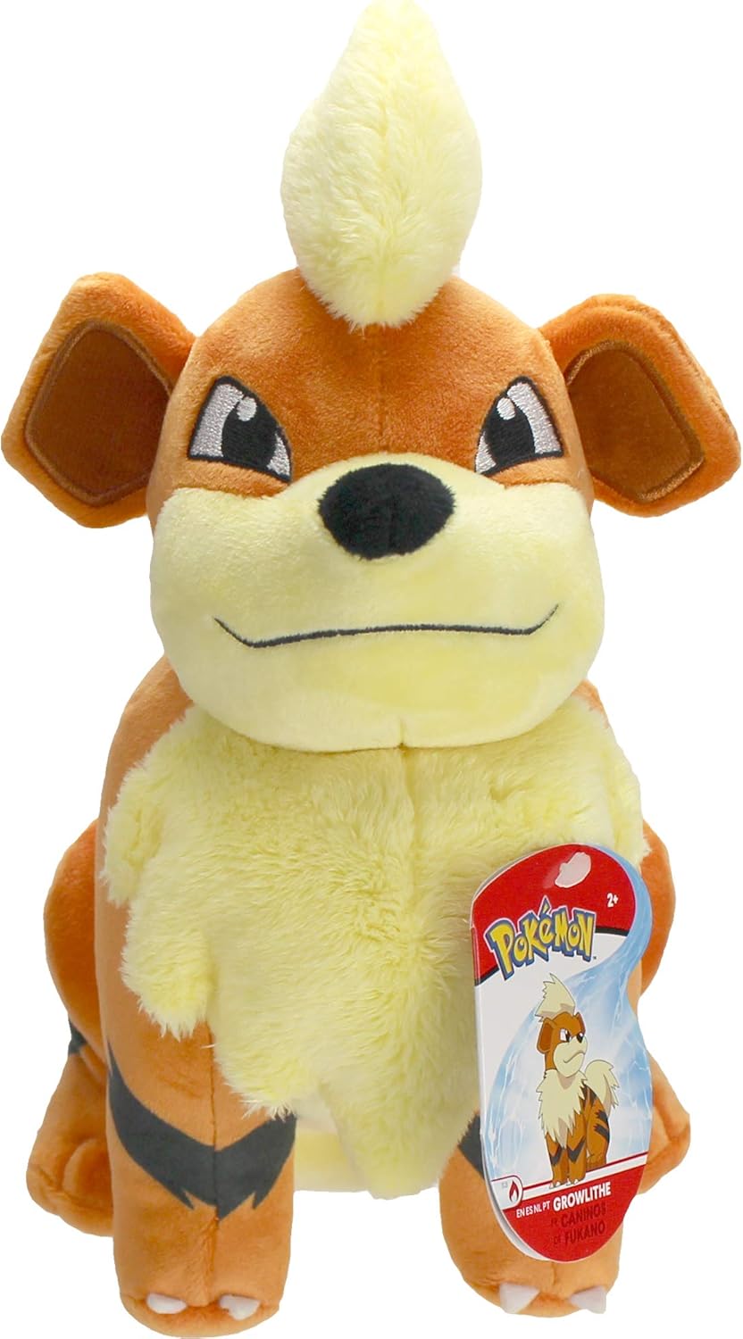 pokemon growlithe plush