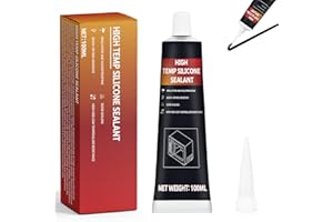 INNOVAYOU 100ml Black Oven Heat Resistant Glue, Heat Resistant Glue up to 570°F, Fixes Cracks, High Temp Glue Suitable for Ov
