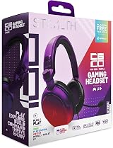 Stealth C6-100 Gaming Headset Strike Red Purple Multiplatform
