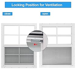NeatiEase 2 Pack Shed Window, 24" x 36" Flush Mount