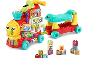 VTech 4-in-1 Learning Letters Train (Frustration Free Packaging - English Version)