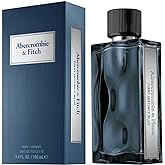 Abercrombie & Fitch First Instinct Blue for Men Eau de Toilette Spray, 3.4 Ounce