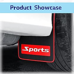 ZKFAR Pack-2 Car Mud Flaps, Universal Sports Design