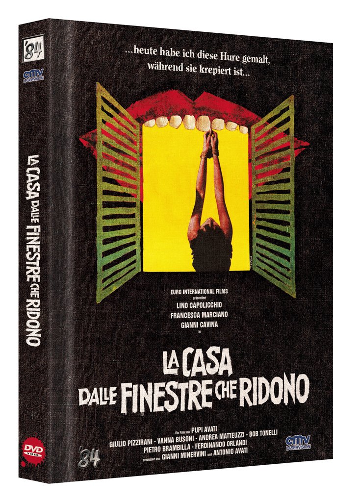 La Casa dalle Finestre che Ridono Mediabook Limited Edition Amazon.de DVD & Bluray