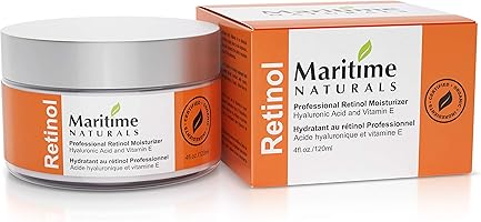Canada's Premium Retinol Moisturizer for Face -HUGE 120ml - Hyaluronic acid and vitamin A - super anti aging skin cream...