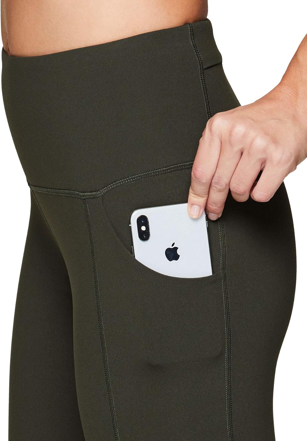 RBX Active Women's Power Hold High Waist Athletic Leggings with Pockets at  Women’s Clothing store