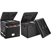 DocSafe File Box+Fireproof Storage Ottoman with Lock