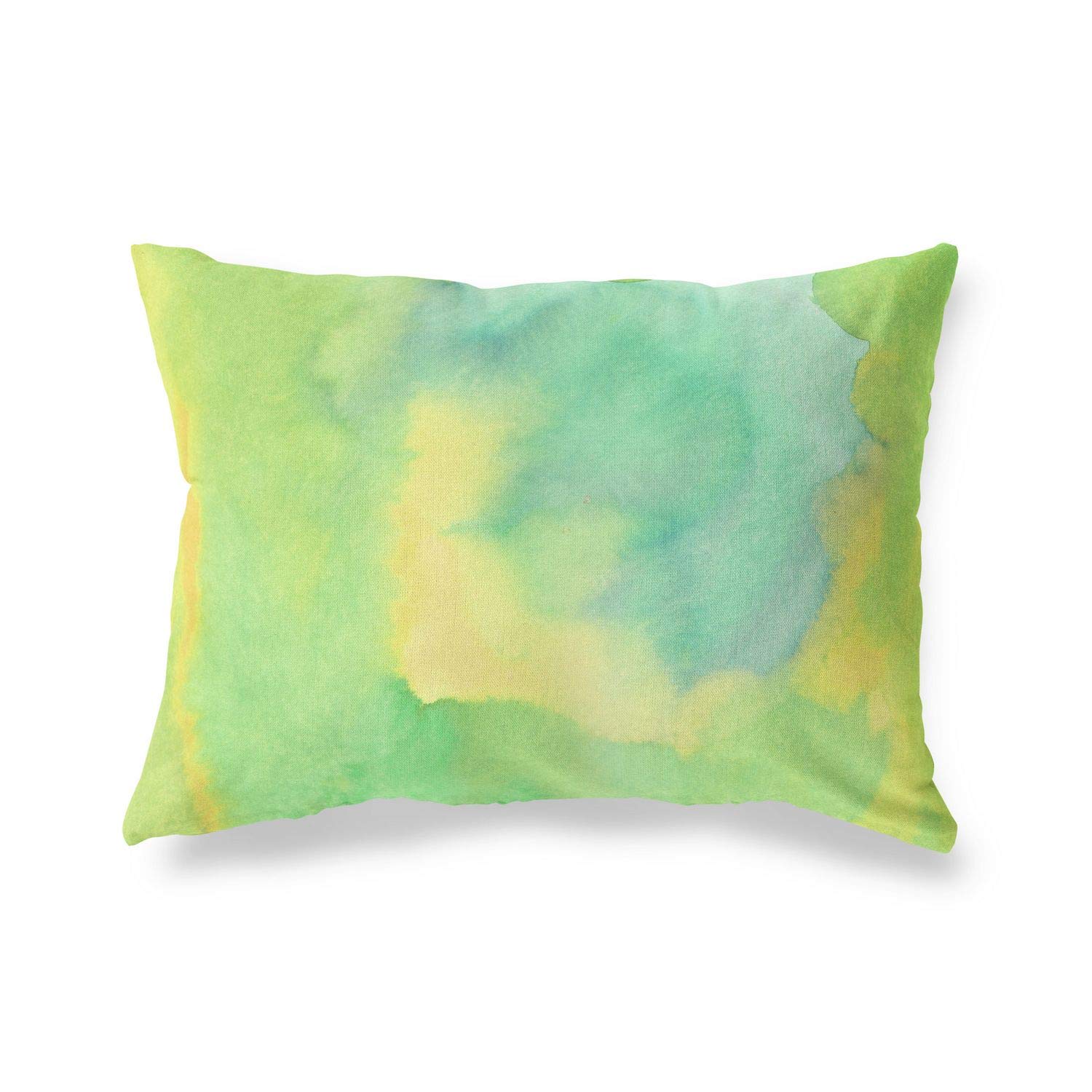 Bonamaison Decorative Cushion Cover Watercolor Theme, Throw Pillow Covers, Home Decorative Pillowcases for Livingroom, Sofa, Bedroom, Size:35x50 Cm - Designed and Manufactured in Turkey