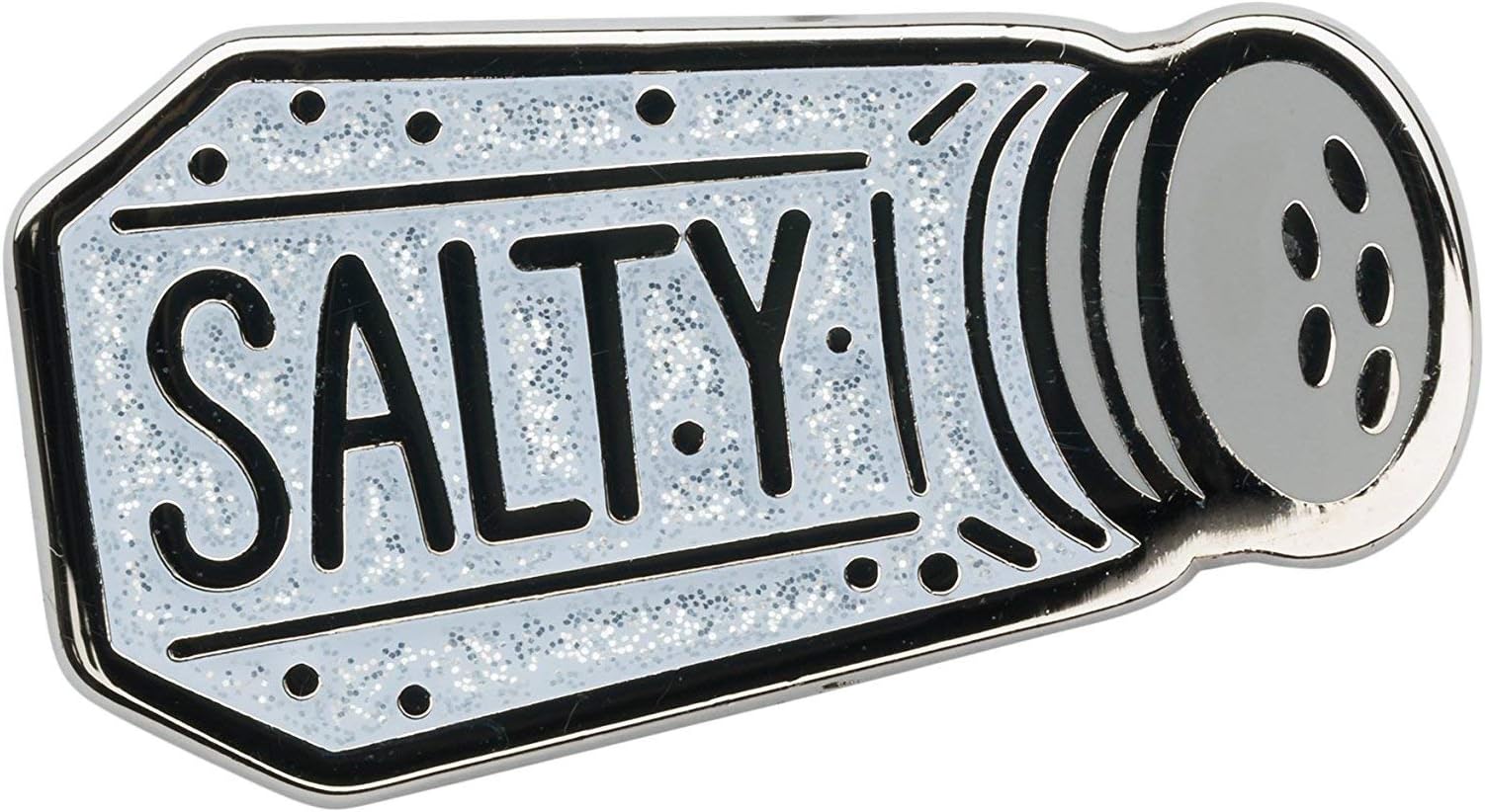 Salty Cloisonné Glitter Enamel Pin