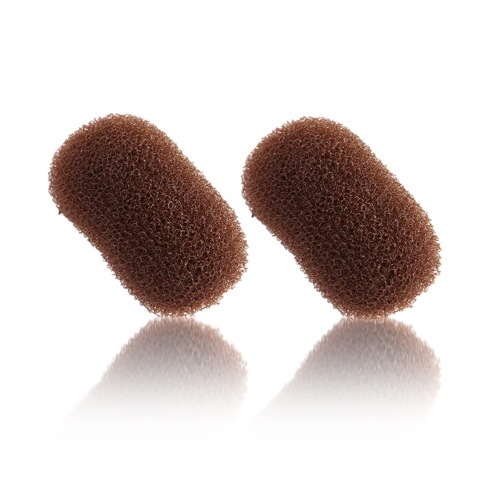 Hair Padding for Updos, Hair Bump Clip, Bump It Up Inserts Volume Hairs Pads for Women Girls DIY Hairstyles Accessories, Coffee