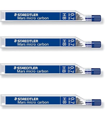 Amazon.com : 1 X Staedtler Mars Micro Carbon Lead -HB- 0.7mm
