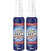 OxiClean Max Force Laundry Stain Treater Spray, 2 Fl Oz (2 Pack) | Kids and Baby Stain Remover, Travel &amp; On-The-Go Stain Treater, Fights Playtime &amp; Mealtime Stains, Color-Safe, Bleach-Free