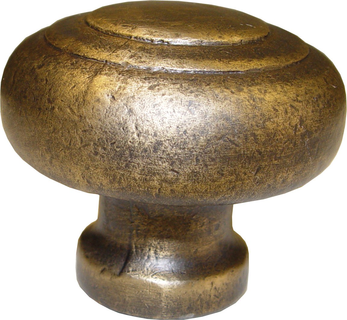 Imex El Zorro 76813 El Zorro 76813-Rustic Brass Knob, 62 mm, Plate 30 mm