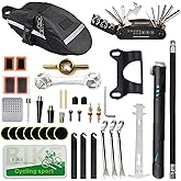 Beenlen Bike Repair Kit, Home Bike Portable Patches Fixes Tool with Bicycle Repair Bag & Bicycle Tire Pump for Mountain Bike 
