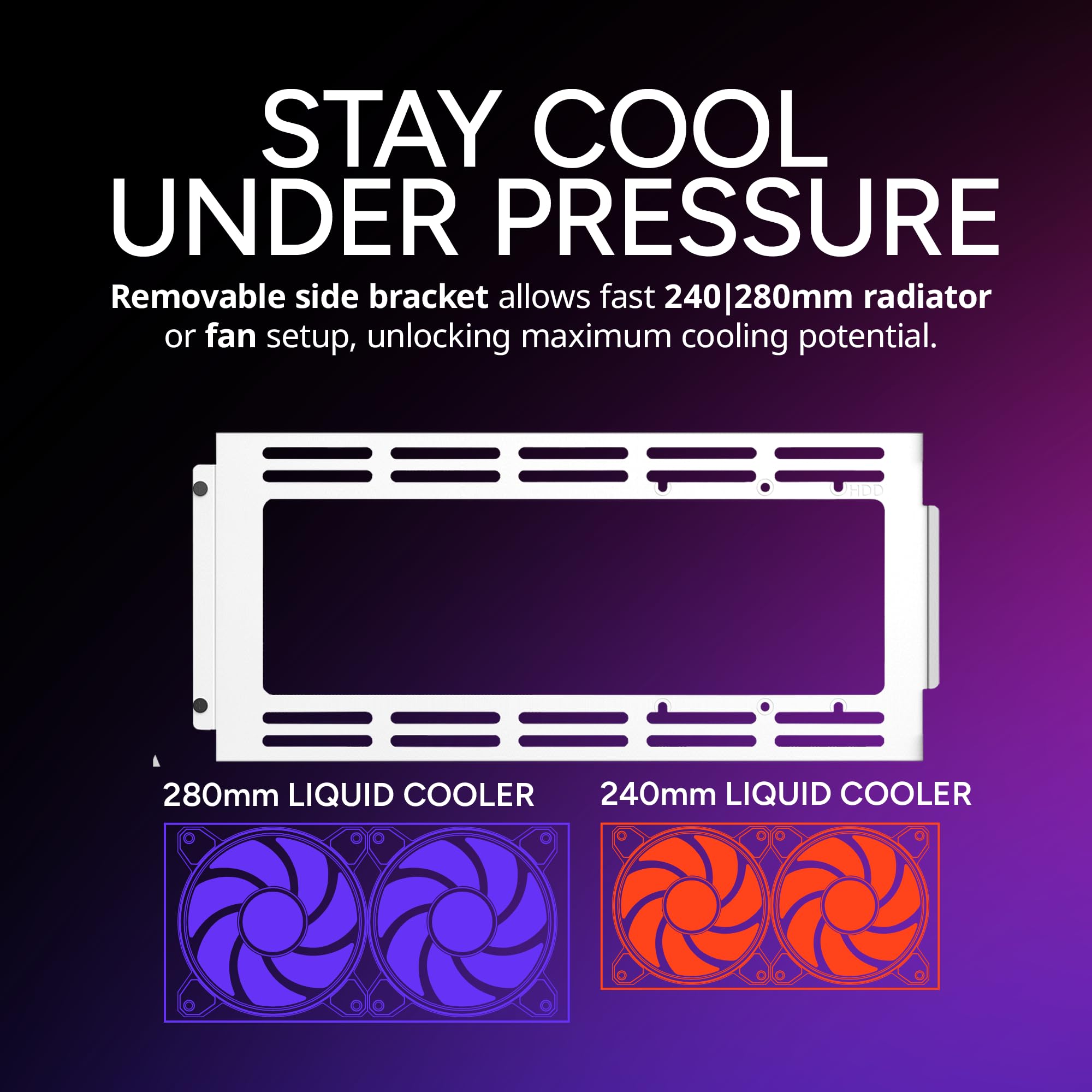 Cooler Master NR200 White Mini-ITX PC Case, 330mm Horizontal Triple-Slot Mount GPU, 240mm|280mm AIO, SFX PSU 130mm, Compatible RX 7900 XTX|4080 Super, Vented Panels, DIY